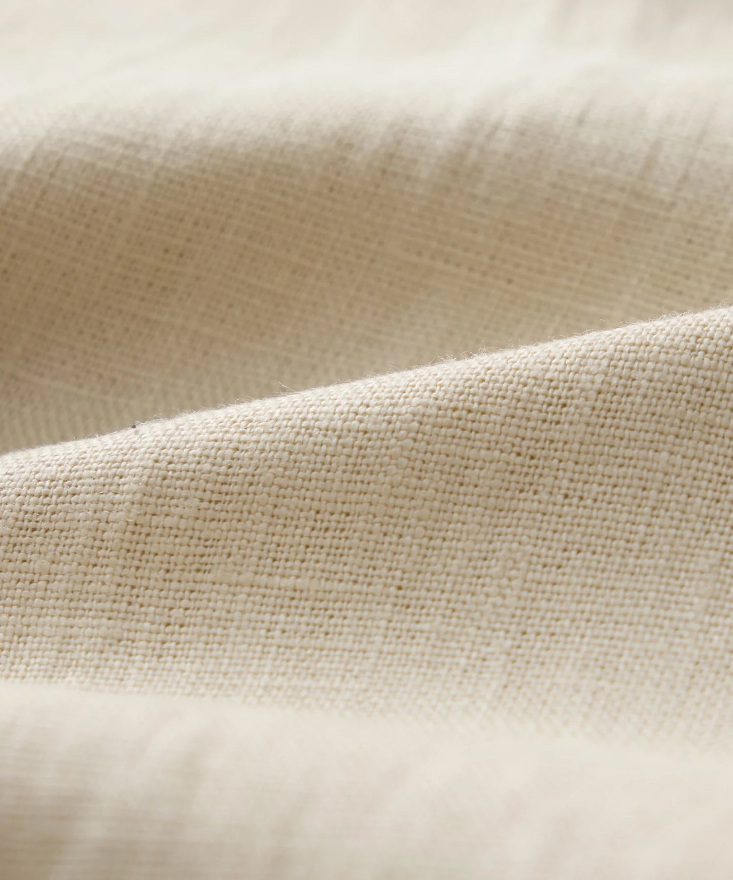 Men Beige Straight Fit Linen Pant