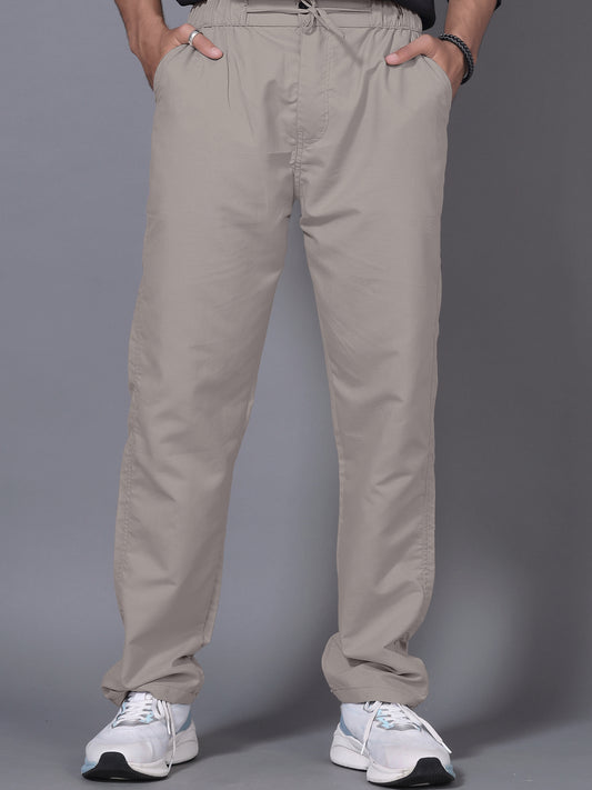 Men Ivory Drawstring Pant