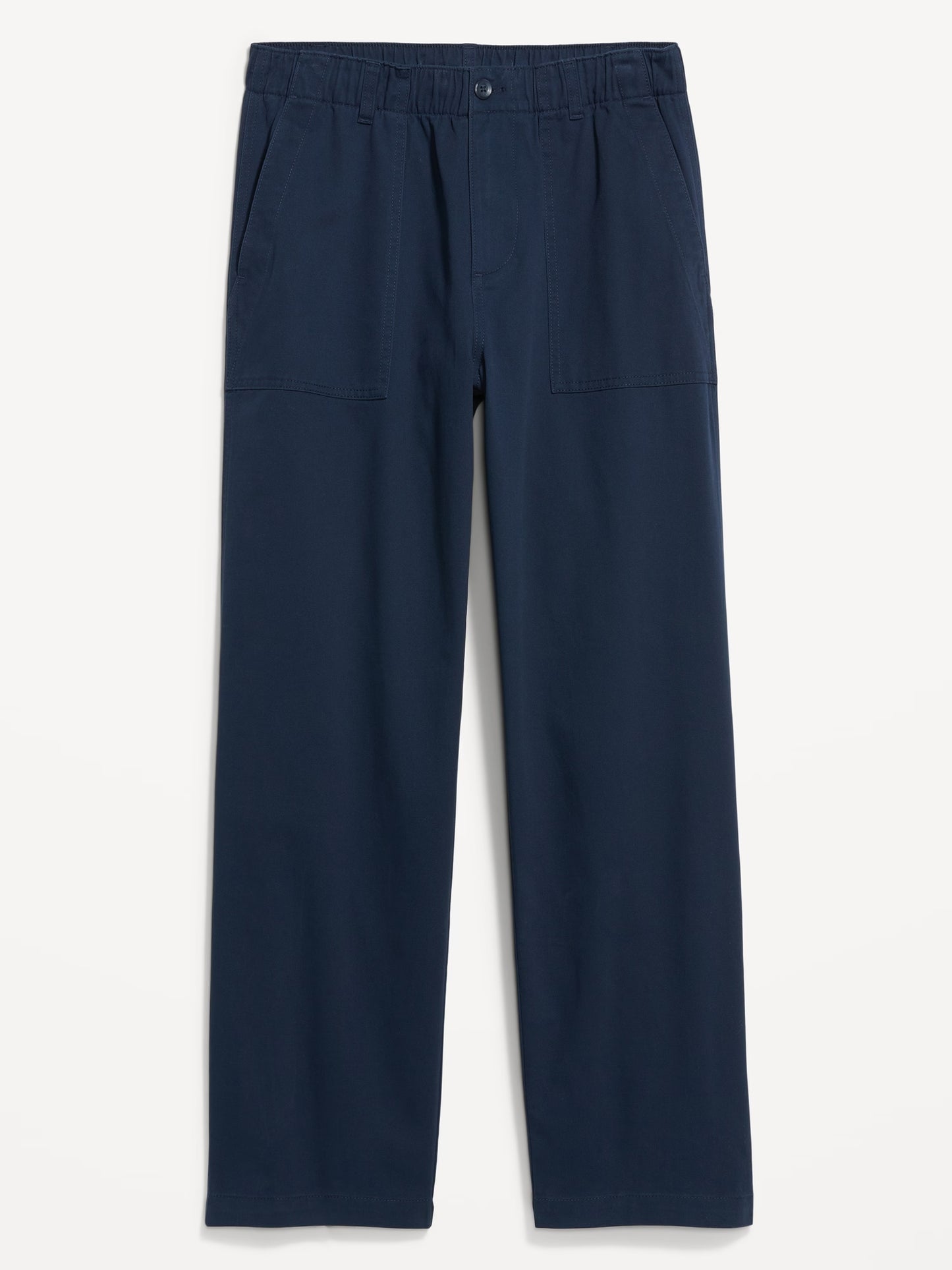 Men Navy Baggy Pant